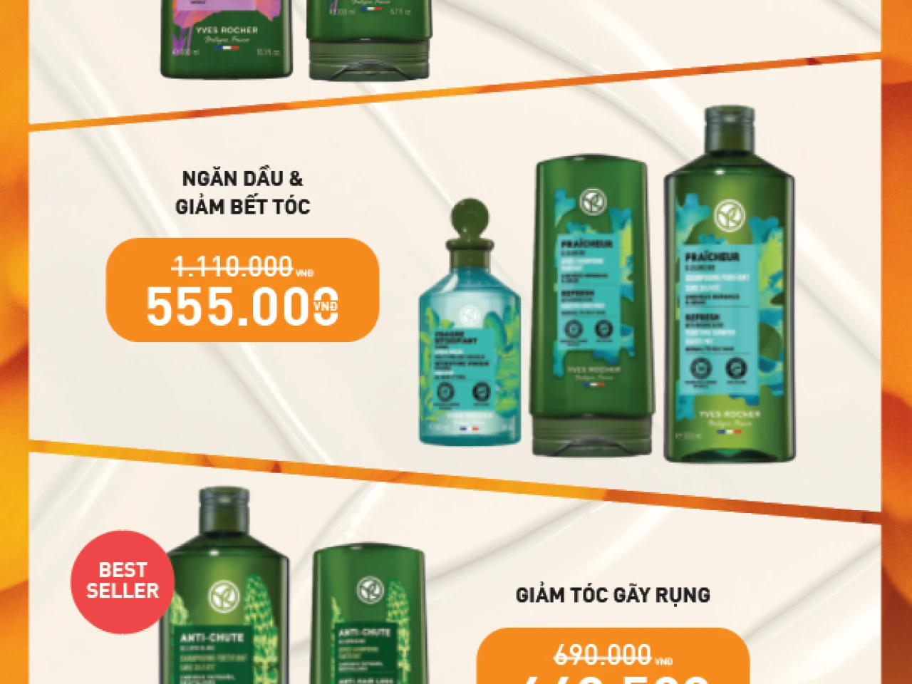 Yves Rocher - Hot deal lên tới 50%