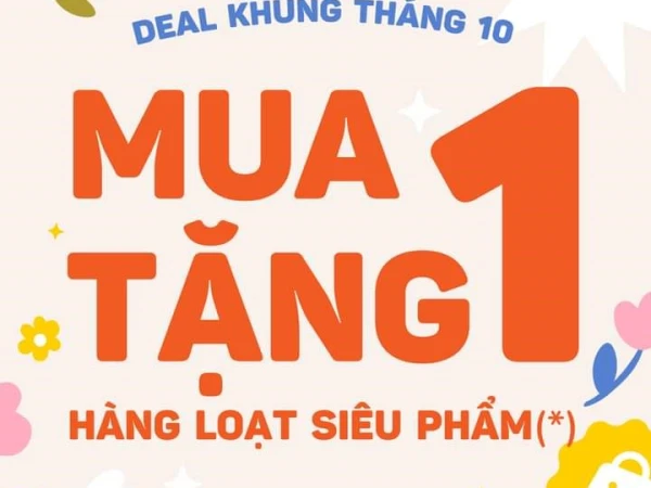 SẮM ĐỒ MỚI CỰC ƯU ĐÃI VỚI CƠ HỘI MUA 1 TẶNG 1