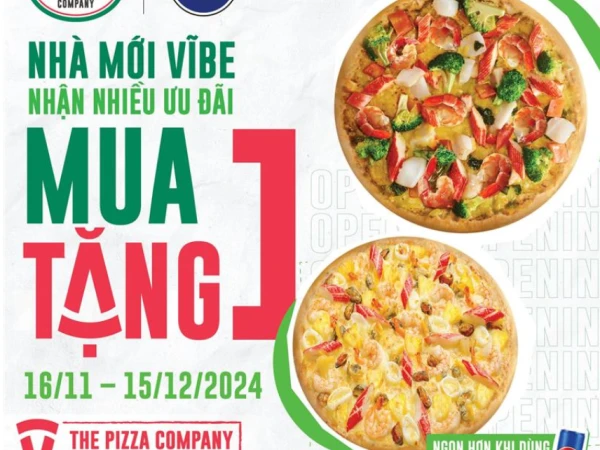 [HUẾ] THE PIZZA COMPANY VINCOM HUẾ - NHÀ MỚI VĨBE NHẬN NHIỀU ƯU ĐÃI