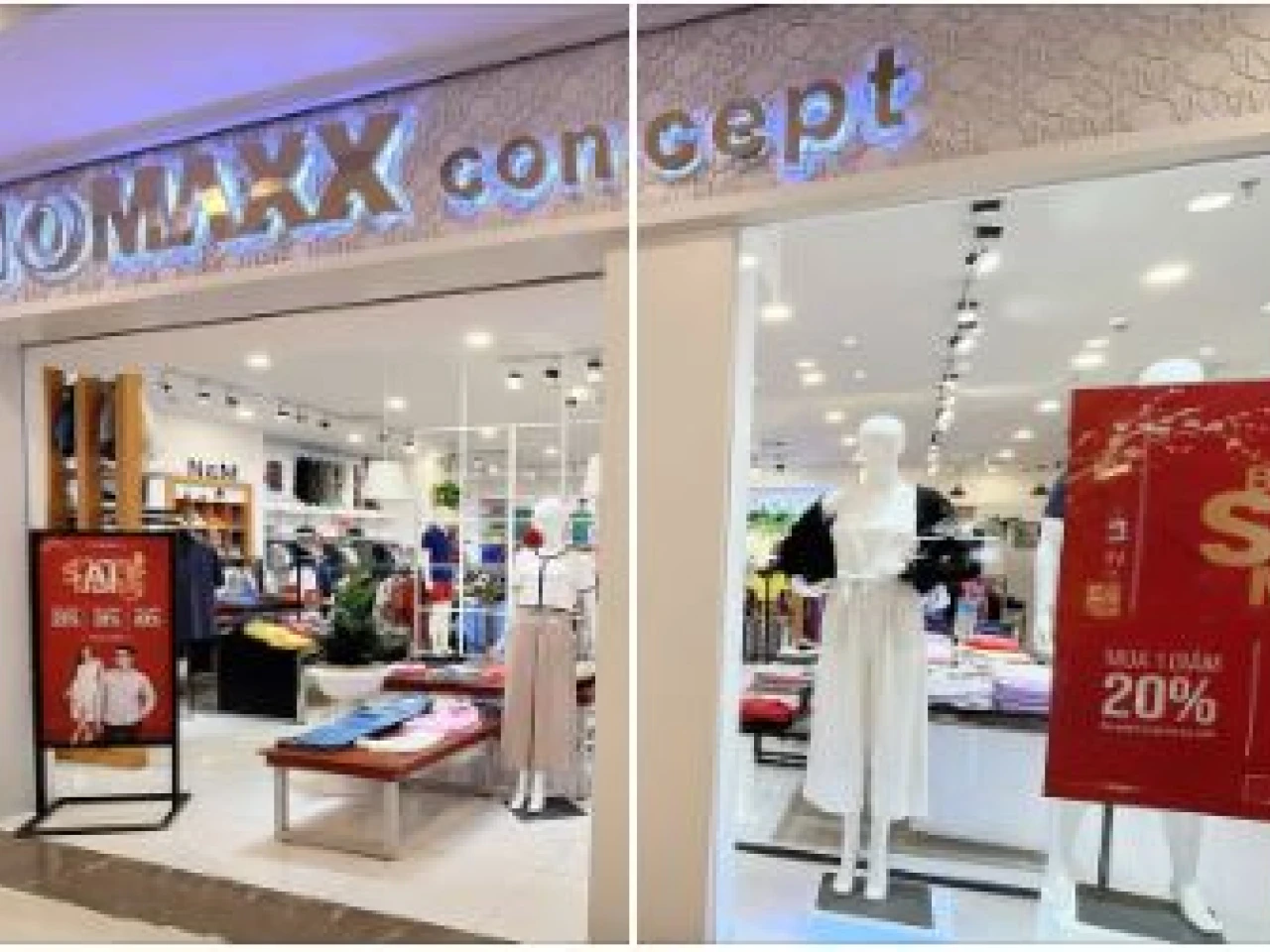 Rộn ràng sắm tết tại ninomaxx vincom plaza tân an