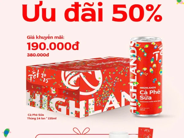 HIGHLANDS COFFEE - NGỘ KỲ THỜI.... GIẢM 50% MÀ CÒN TẶNG THÊM QUÀ 😎