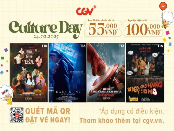 CGV_🔥 ĐẾN HẸN LẠI LÊN - CGV CULTURE DAY LẠI ĐẾN !!! 🔥