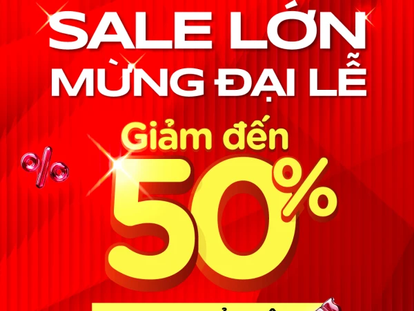 WATSONS SALE LỚN MỪNG ĐẠI LỄ GIẢM ĐẾN 50%