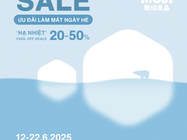 MUJI SALE Hạ nhiệt với Ưu đãi làm mát ngày hè