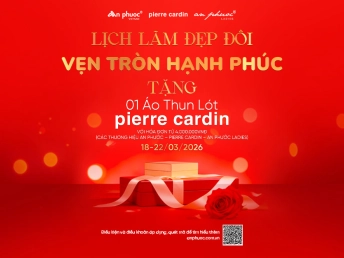 An Phước - Pierre Cardin | LỊCH LÃM ĐẸP ĐÔI – VẸN TRÒN HẠNH PHÚC