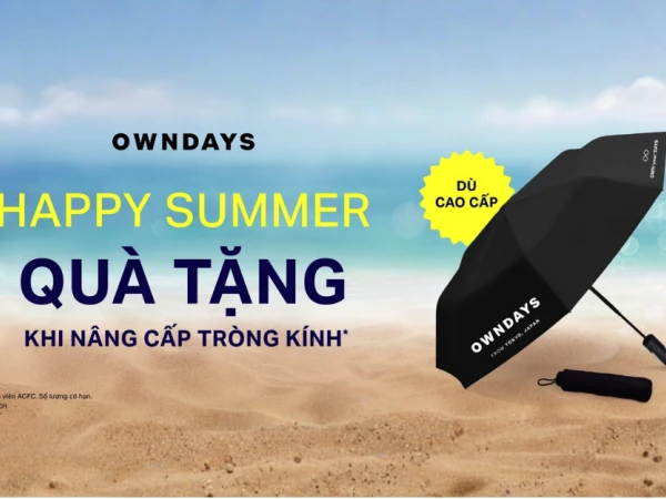 KÍNH MẮT NHẬT BẢN OWNDAYS | CHÀO HÈ RỰC RỠ, NHẬN QUÀ XINH TỪ OWNDAYS