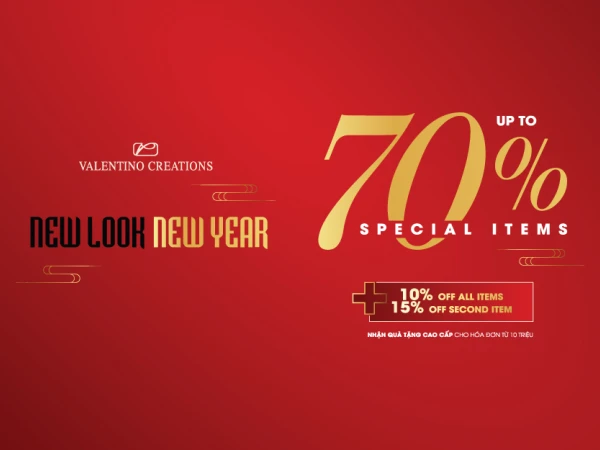 VALENTINO CREATIONS VINCOM XUÂN KHÁNH ƯU ĐÃI LÊN ĐẾN 70%