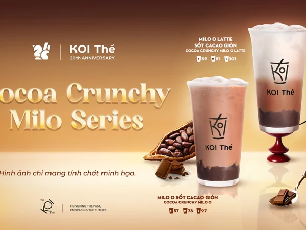 MỞ RA CHƯƠNG MỚI CHO MILO O - RA MẮT COCOA CRUNCHY MILO O SERIES