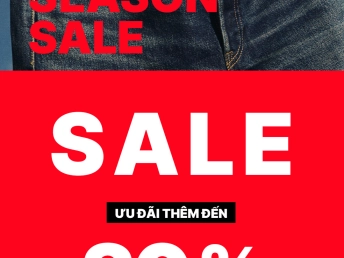 LEVI'S END OF SEASON SALE | SIÊU SALE TIẾP NỐI, KHUYẾN MÃI LÊN ĐẾN 50%++