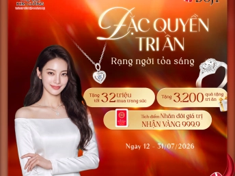 ĐẶC QUYỀN TRI ÂN - RẠNG NGỜI TỎA SÁNG
