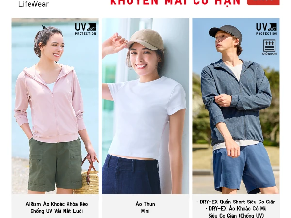 SUMMER SALE - KHUYẾN MÃI CUỐI HÈ BẠN KHÔNG THỂ BỎ LỠ TỪ UNIQLO