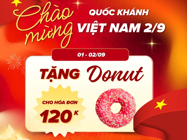 CHÀO MỪNG QUỐC KHÁNH VIỆT NAM 2/9 CÙNG BREADTALK