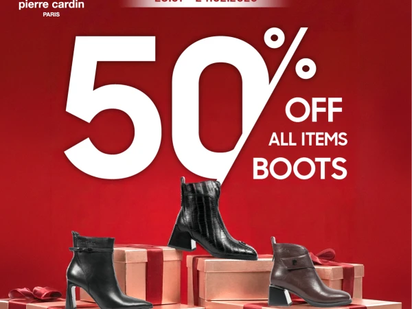 BOOT SEASON SALE – ƯU ĐÃI ĐẶC BIỆT TỪ PIERRE CARDIN