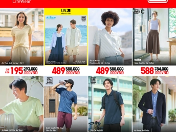 ƯU ĐÃI ĐÓN HÈ CÙNG UNIQLO CHỈ TỪ 195.000VNĐ