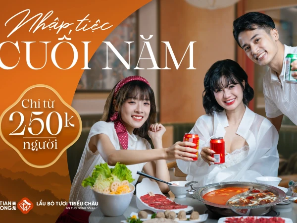Thực đơn 50+ món chuẩn Triều Châu:Thịt bò tươi 100%, không đông lạnh