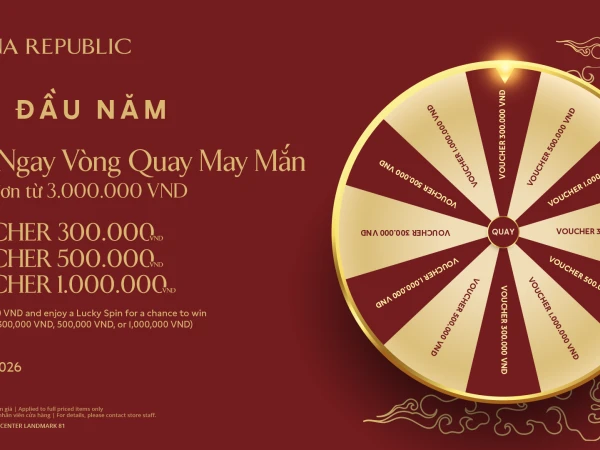 BANANA REPUBLIC | LÌ XÌ ĐẦU NĂM TRÚNG NGAY VOUCHER MUA SẮM