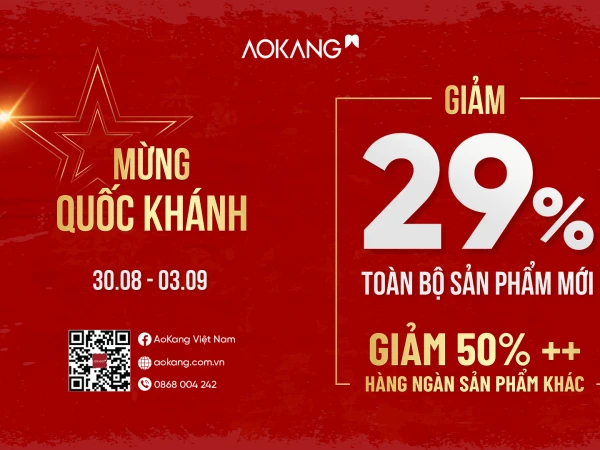 AOKANG | Quốc Khánh rộn ràng, ngập tràn ưu đãi