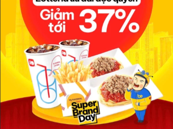 COMBO BRAND DAY  BEFOOD “CHOÁY” TỚI BẾN  CÙNG LOTTERIA ĐÂY!!!