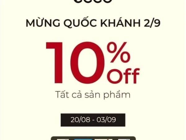 ECCO_MỪNG NGÀY QUỐC KHÁNH - RỘN RÀNG ƯU ĐÃI KHỦNG