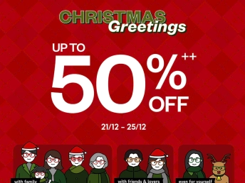 MẮT KÍNH NHẬT BẢN OWNDAYS | CHRISTMAS GREETINGS - OWNDAYS GIẢM GIÁ LÊN ĐẾN 50%++