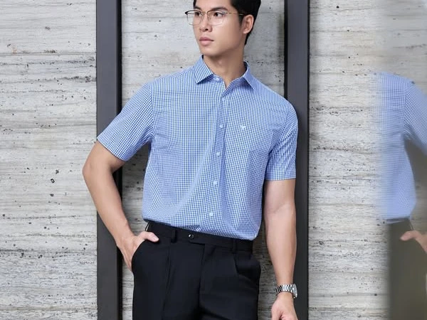 SƠ MI KẺ CARO XANH | THANH LỊCH & CHỈNH CHU MỌI HOÀN CẢNH
