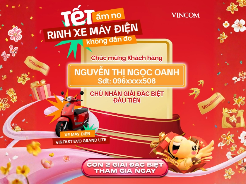 TẾT ẤM NO - RINH XE MÁY ĐIỆN KHÔNG ĐẮN ĐO