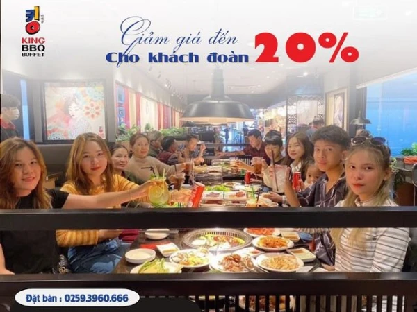 Tiệc tất niên năm nay đừng bỏ lỡ King BBQ Phan Rang vì ưu đãi lên đến 20% dành cho khách đoàn.