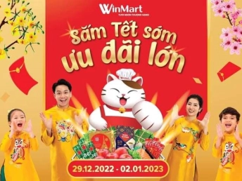 Sắm Tết sớm , ưu đãi lớn - Loạt deal bất bại từ 29/12/2022 - 02/01/2023 tại Winmart Cam Ranh