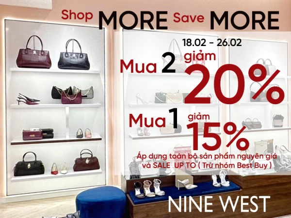 Nine West shop more save more