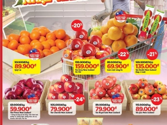 Winmart - Lễ hội trái cây nhập khẩu