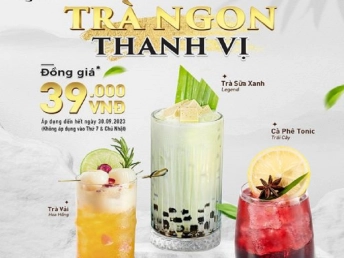 Trung Nguyên Legend Tuyên Quang đồng giá thức uống chỉ với 39.000đ