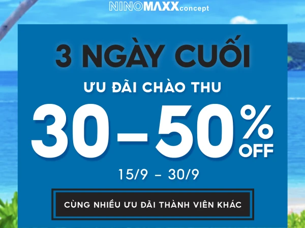 NinoMax Đồng Hới - Giảm giá 30% - 50%