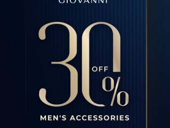 Giovanni- Ưu đãi giảm giá 30% ví nam và dây lưng nam cao cấp