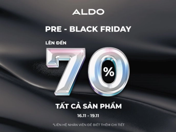 ALDO | PRE - BLACK FRIDAY ƯU ĐÃI LÊN ĐẾN 70%