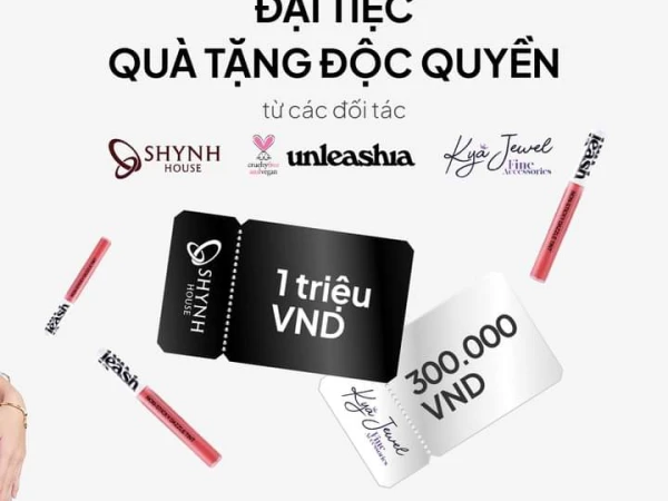 ƯU ĐÃI ĐỘC QUYỀN - ĐẠI TIỆC QUÀ TẶNG 3 NGÀY CUỐI TẠI CỬA HÀNG VASCARA VINCOM TÂN AN