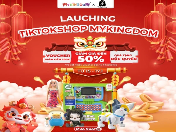 MY KINGDOM - TikTok Shop Mykingdom đổ bộ, giảm giá đến 50%