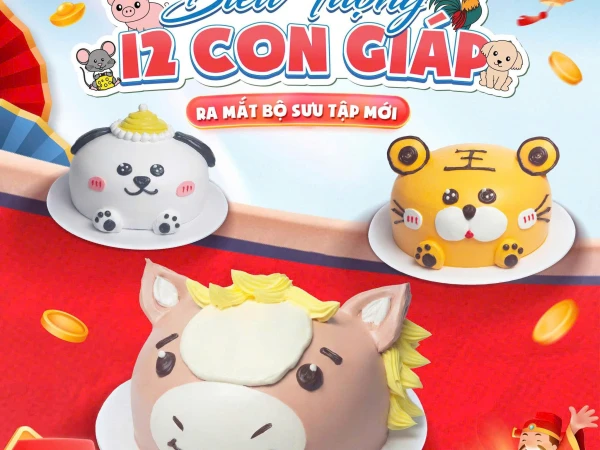 🎉TẾT NÀY, NHÀ DAIRY QUEEN RỘN RÀNG CÙNG BỘ BÁNH “BIỂU TƯỢNG 12 CON GIÁP” 🧧🎂