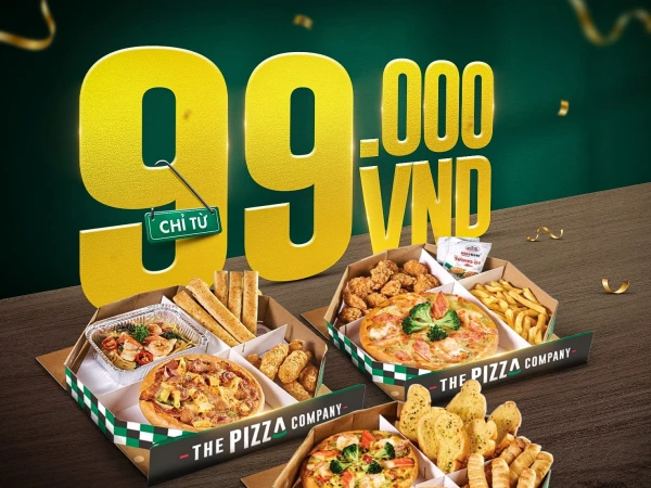 The Pizza Company - UNBOX chỉ từ 99.000VNĐ