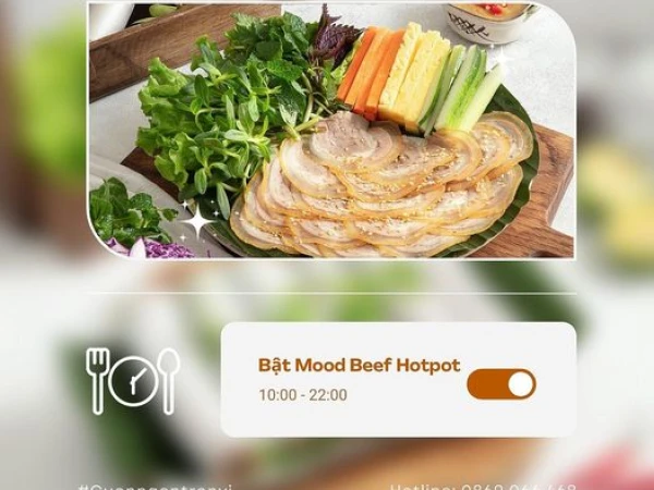 Beef Hotpot: Ưu đãi ngay 10% cho khách đặt bàn trước