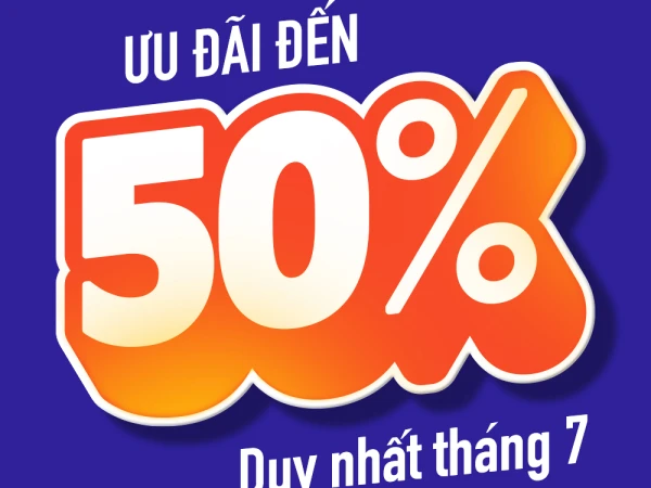ƯU ĐÃI CỰC COOL MỪNG BACK2SHOOL​ ĐẾN 50%​