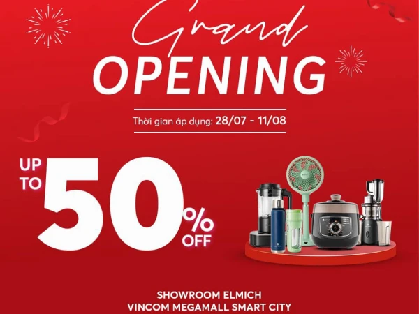 [Elmich x Vincom Smart City] TƯNG BỪNG KHAI TRƯƠNG - RỘN RÀNG ƯU ĐÃI KHỦNG