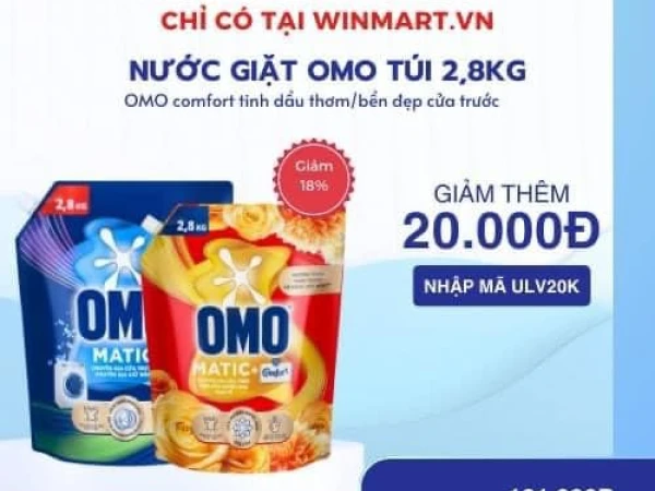 CUỐI TUẦN DEAL CỰC SỐC, NƯỚC GIẶT GIẢM ĐẾN 40%. ĐỘC QUYỀN