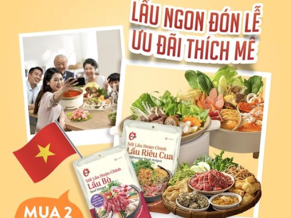 LẨU NGON ĐÓN LỄ - ƯU ĐÃI THÍCH MÊ