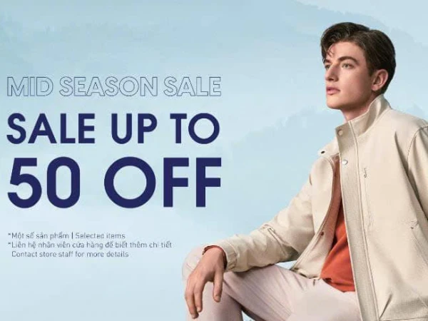 MID SEASON SALE UP TO 50%