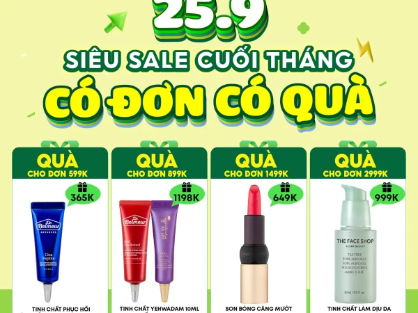 48H SIÊU SALE CUỐI THÁNG – QUÀ SIÊU THÍCH! 🎉