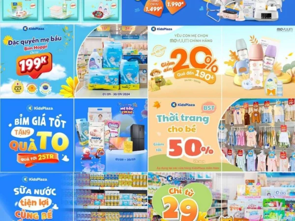 🔥 CHỈ CÒN 4 NGÀY HƯỞNG ƯU ĐÃI THÁNG 9 TẠI KIDSPLAZA TN -11 TIMES CITY