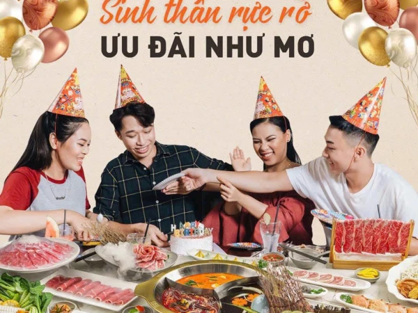 [VINCOM RẠCH GIÁ] SINH NHẬT LINH ĐÌNH - ĐẶT TIỆC TẠI KING BBQ- HOTPOT STORY RẠCH GIÁ DÀNH CHO NHÓM BF 4 KHÁCH!