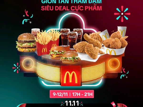 🎊🎊SIÊUU DEALL 11.11 CÙNG MC DONALD’S🎊🎊