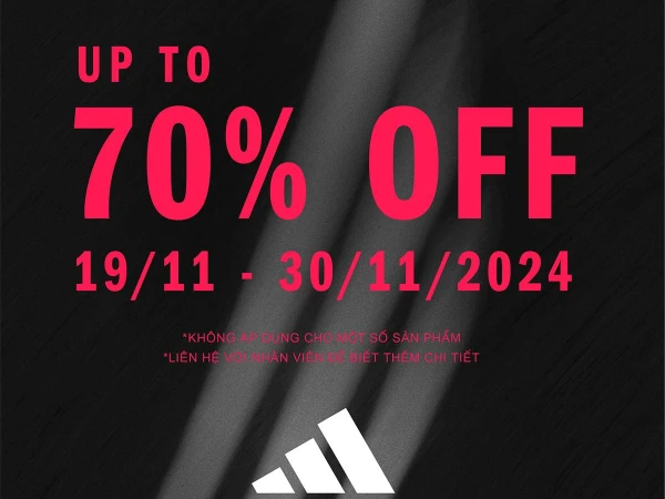 BLACK FRIDAY – SỰ KIỆN SALE LỚN NHẤT NĂM TẠI ADIDAS PHOENIX!