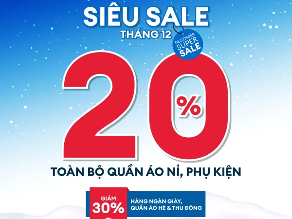 Li-Ning siêu sale tháng 12 - Ưu đãi 20% toàn bộ quần áo Nỉ, phụ kiện